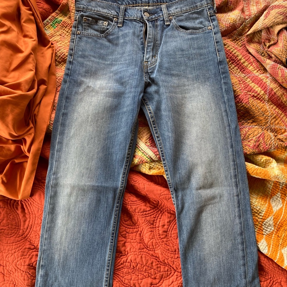 Levi’s 513 straight slim fit jeans 30x32